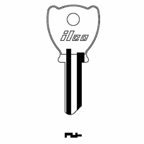 ILCO 1551-ILCO Key Blank Mfanal Mexico