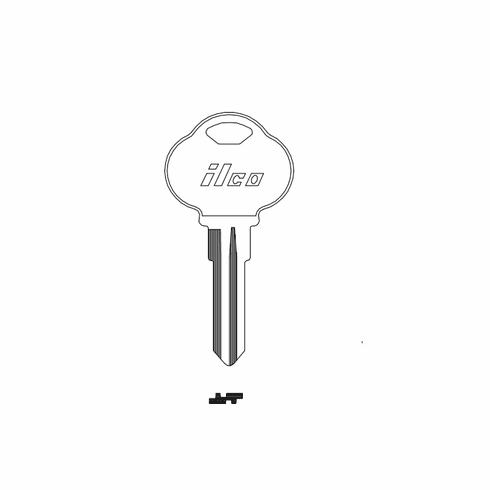 ILCO 1591L-ILCO Key Blank