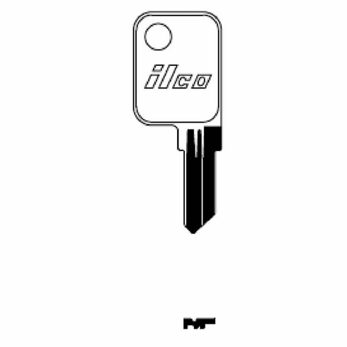 ILCO 1599-ILCO Hayworth Key Blanks / Jet Hk3