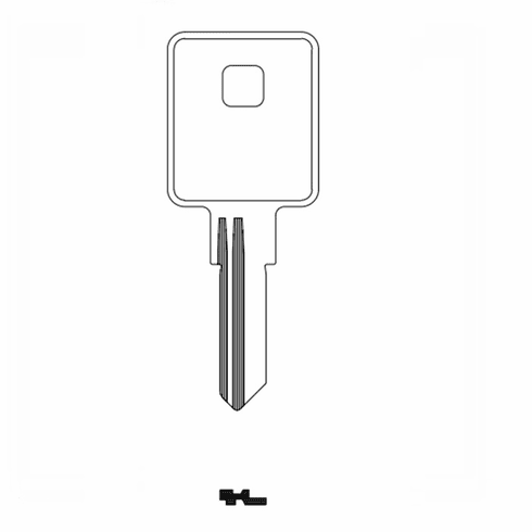 ILCO 1604-TM4 Key Trimark 1604 - Tm4