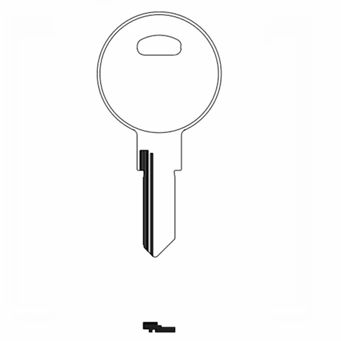 ILCO 1608-TM8 Key Trimark 1608 / Jet Tm130 - Tm8