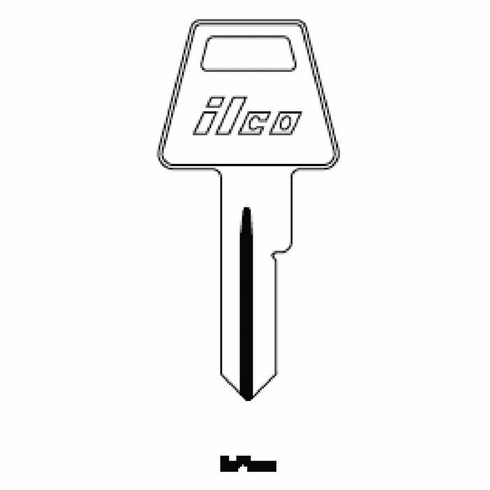 ILCO 1653-ILCO Key Amer Pdlck W/Long Shldr Key-Am4
