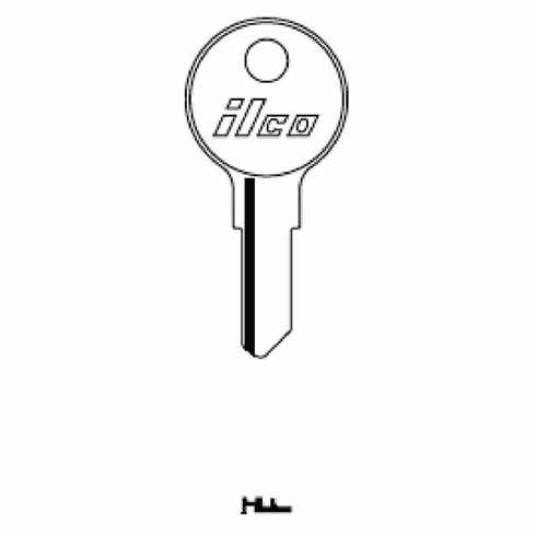 ILCO 1654 KB2 Key Blank, Key Kimball Office Furniture - KB2