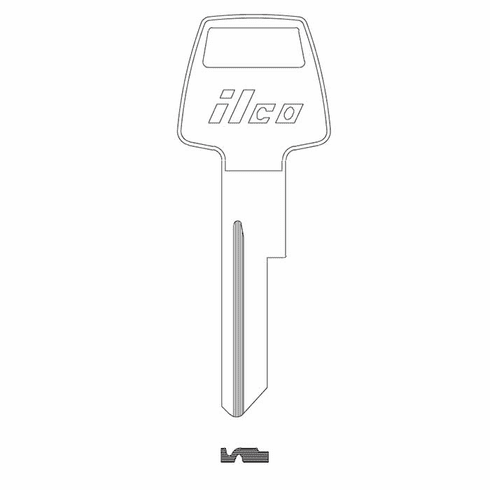 ILCO 1767CH Key Blank Chrysler Y146