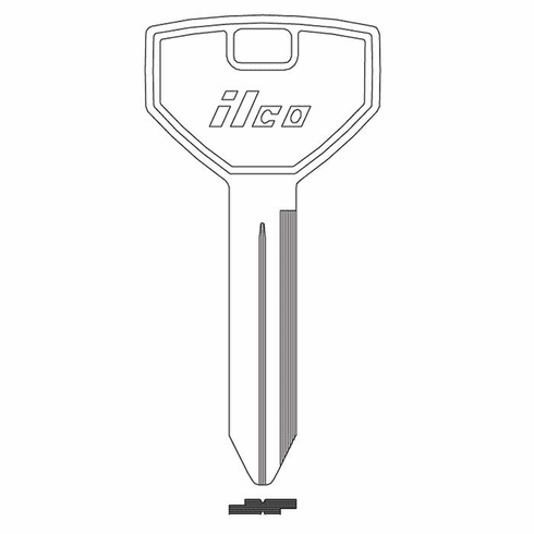 ILCO 1794V Key Blank N/P Chrysler Valet
