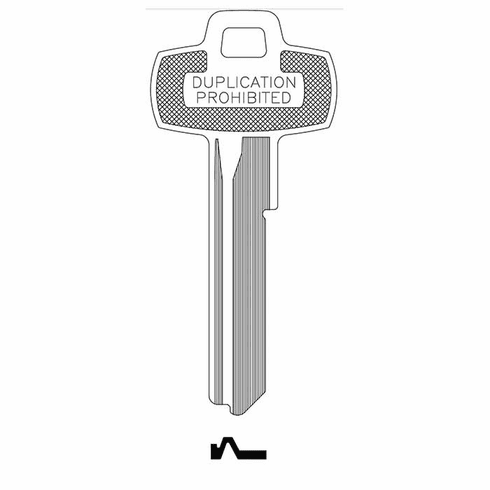 ILCO 1A1WD1-ILCO Key Blank Best 1A1Wd1