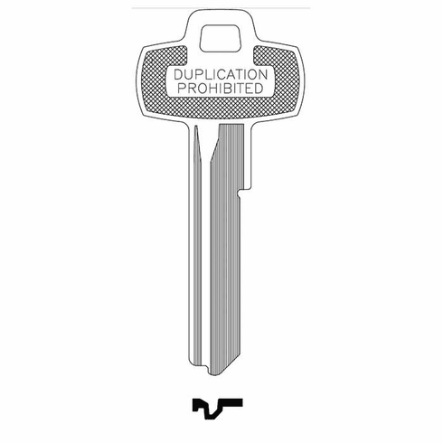 ILCO 1A1WG1-ILCO Key Blank Best 1A1Wg1