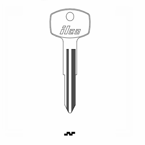 ILCO 62DT Key Nissan Subaru- X6