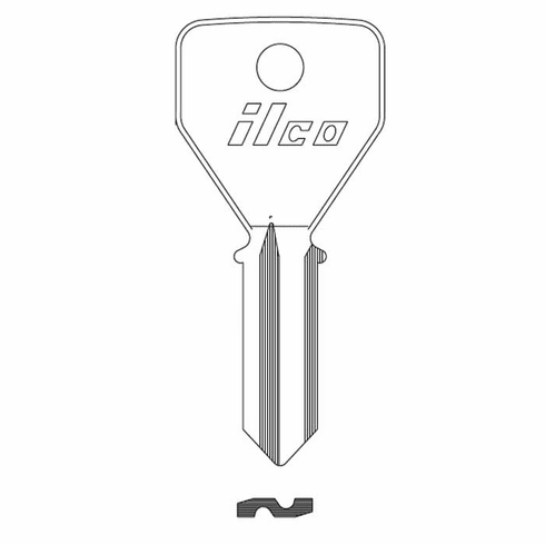 ILCO 62FE Key British Leyland