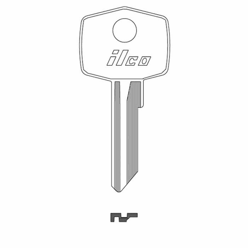 ILCO 62FS Key Aston Leyland Jag