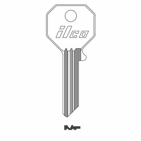 ILCO 62HB Key Blank Rr,Bentley
