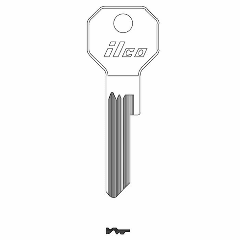 ILCO 62HD Key Blank Rr,Bentley