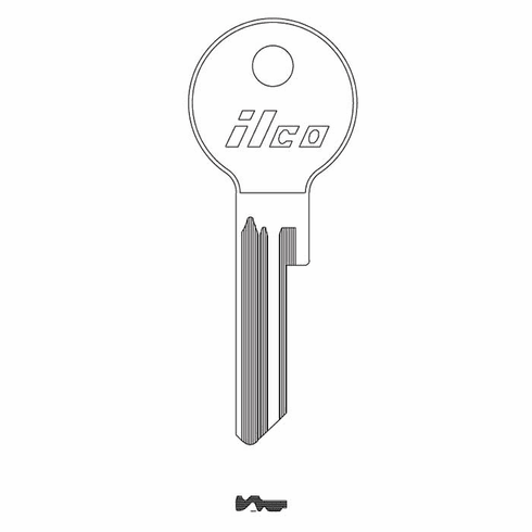 ILCO 62HG Key Blank Rr,Bentley