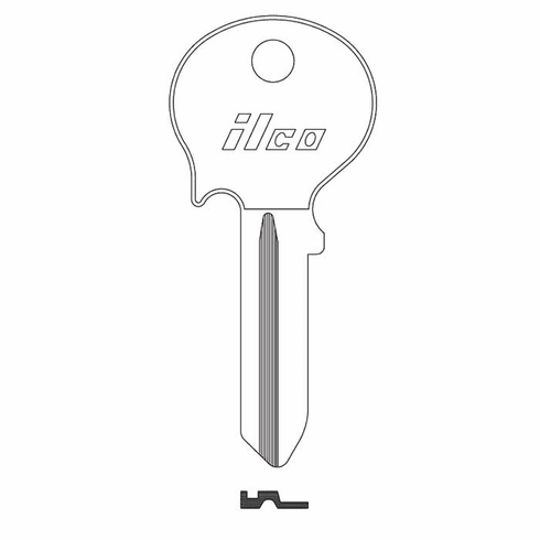 ILCO 63JA Key Mercedes Benz Ne2-Si