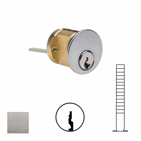 ILCO 7075-GA-10-26D-KA2 Rim Cylinder La Kwy 26D -Ka2