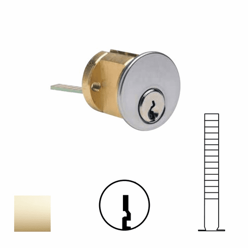 ILCO 7075-KS-10-US3-KA2 5-Pin Rim Cylinder Kwikset 1176 Ka2