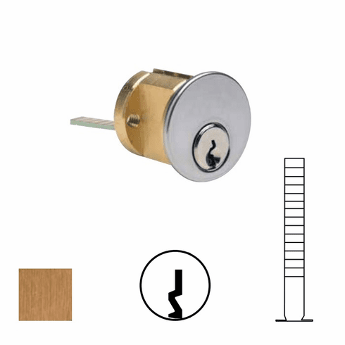 ILCO 7075-SC-10-10-KA2 Rim Cyl,Sch C,Us10 5 Drilled 6,Ka2