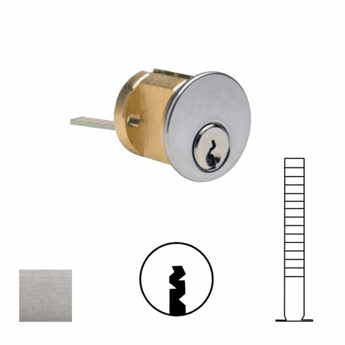 ILCO 7075-UE-10-26D 5-Pin Rim Cylinder Lori 80