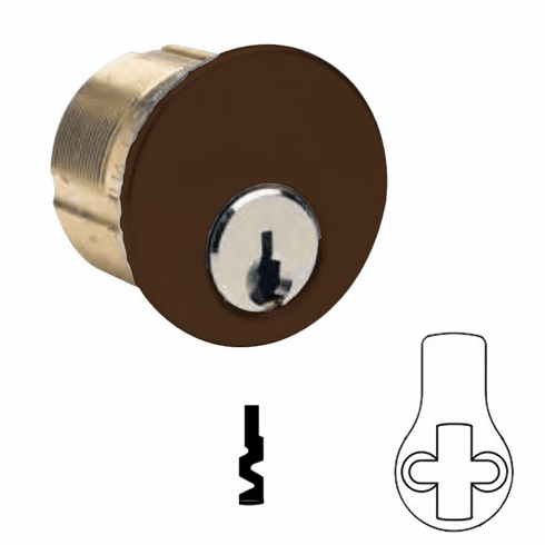 ILCO 7185-CA-1-46 1-1/8 Corb 60 Mort Cyl Std Cam-Ka2