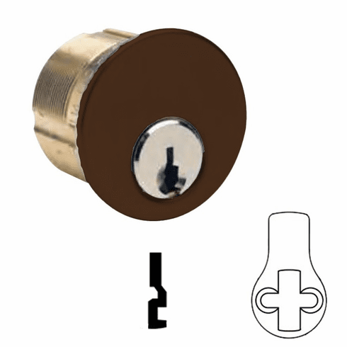 ILCO 7185-KS-1-46-KD 1-1/8 Kwikset Mortise Cyl