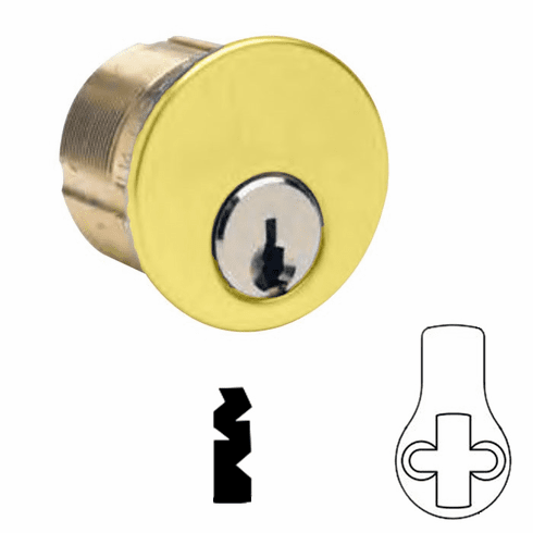 ILCO 7185-UE-1-03 1-1/8 5 Pin Lori 80 Mortise Cyl