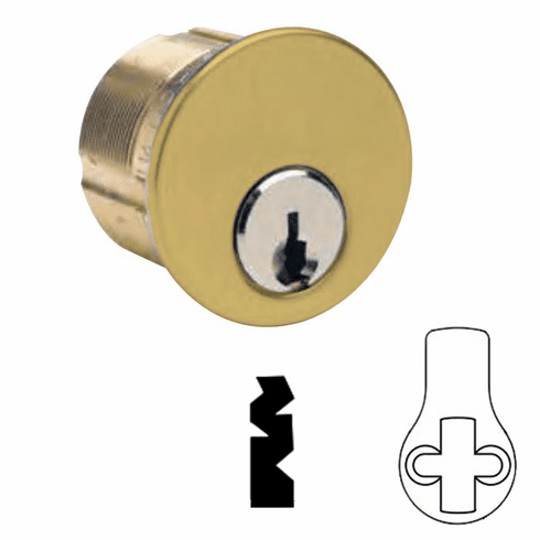 ILCO 7185-UE-1-05 1-1/8 5 Pin Lori 80 Mortise Cyl