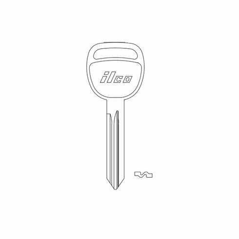 ILCO B106 Auto Key Blank