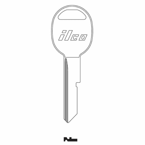 ILCO B49-ILCO Blank General Motors Non-Logo