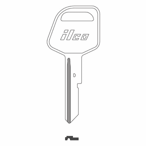 ILCO B67-ILCO Key General Motor S1098Wd