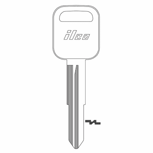 ILCO B74-ILCO Key Isuzu N/P - B74/X198