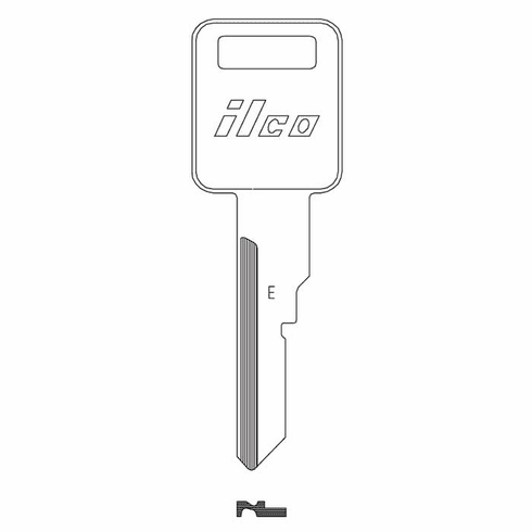 ILCO B77-ILCO Key G M B77 P1098Ev/JMA Gm-18.2.1