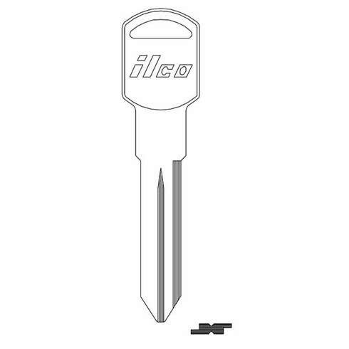 ILCO B92-ILCO Key General Motors P1109
