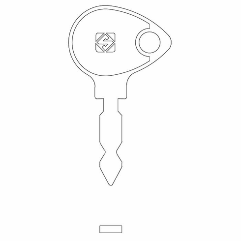 ILCO BH12-SI-ILCO Key Bosch Switch