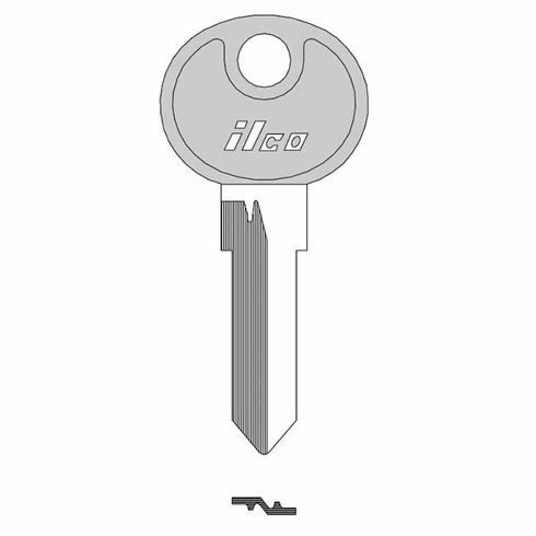 ILCO BMW2-P-ILCO Key Bmw Plastic