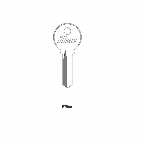 ILCO C22-ILCO Key Blank
