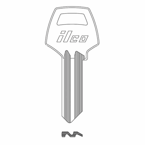 ILCO CB3-ILCO Key Corbin N/P - Cb3 /Jet Ccl1-Np