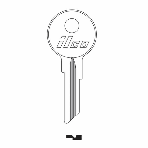 ILCO CU12 Key Mercury B/R