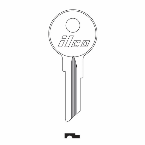 ILCO CU9 Key Mercury B/R