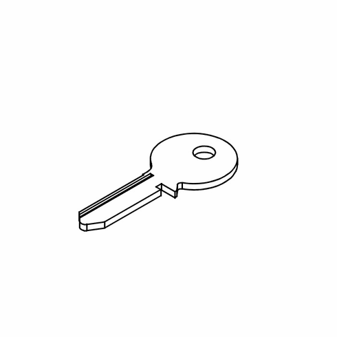 ILCO D416658LR Z3 Calibration Key (Pack Of 5)