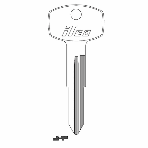 ILCO DA23-ILCO Key Nissan Da23/X115 / Jet Da23-Np