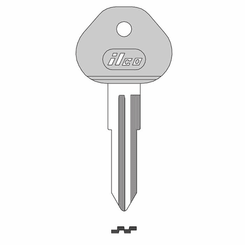 ILCO DA25-P Auto Key Blank