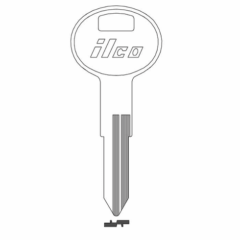 ILCO DA28-ILCO Key Nissan Da28/X124