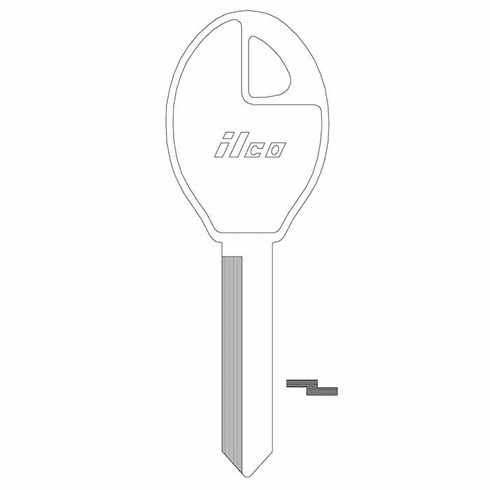 ILCO DA32-ILCO Key Nissan Da32/X227/JMA Dat-19.2.1