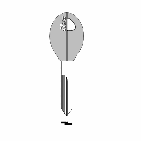 ILCO DA37-P Auto Key Blank