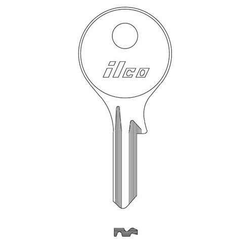 ILCO DM10-ILCO Key Dom N/P - Dm10