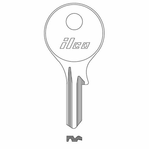 ILCO DM31-ILCO Key Dom N/P - Dm31