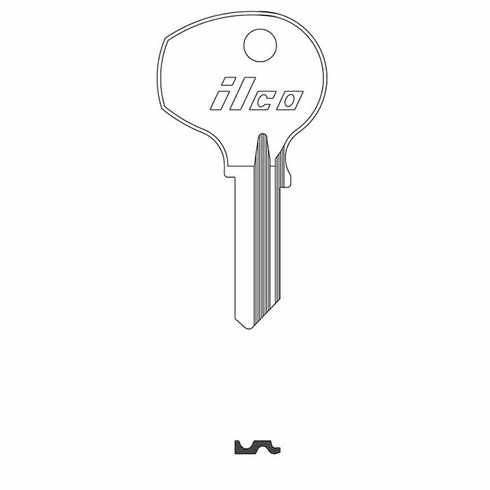 ILCO DM4 Key Porsche