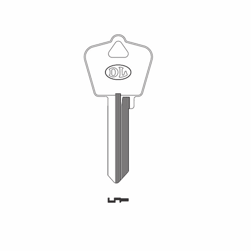 ILCO DO6-ILCO Key Blank