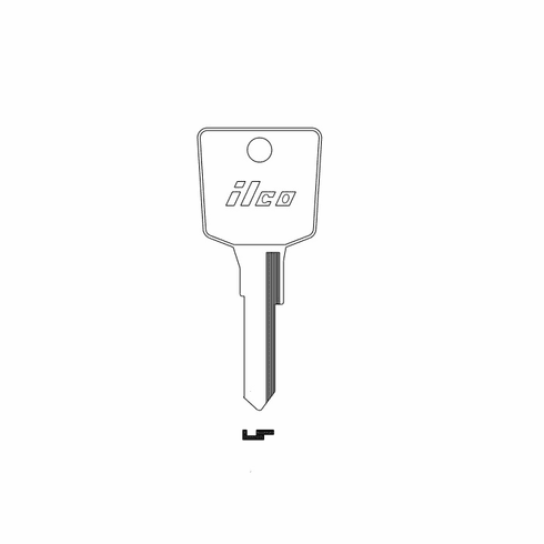 ILCO DT7-ILCO Key Nissan Dt7 / Dat4R-Si