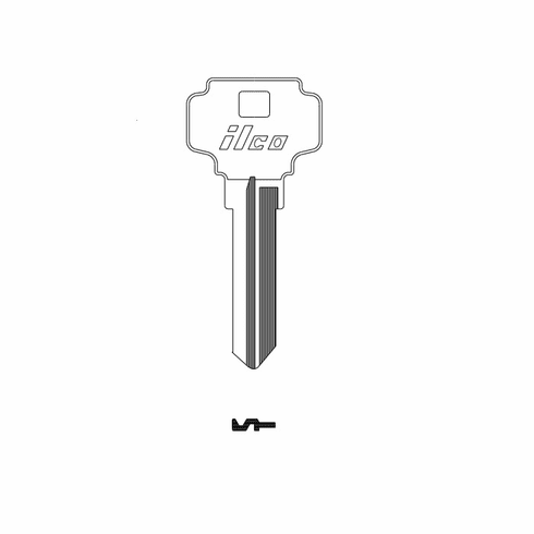 ILCO DXG5-ILCO Key Blank (14)(Tay A54Gm)